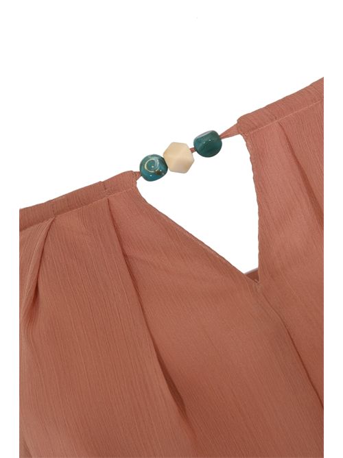 Top in crepe con pietre Patrizia Pepe | 2C1669 A764B885